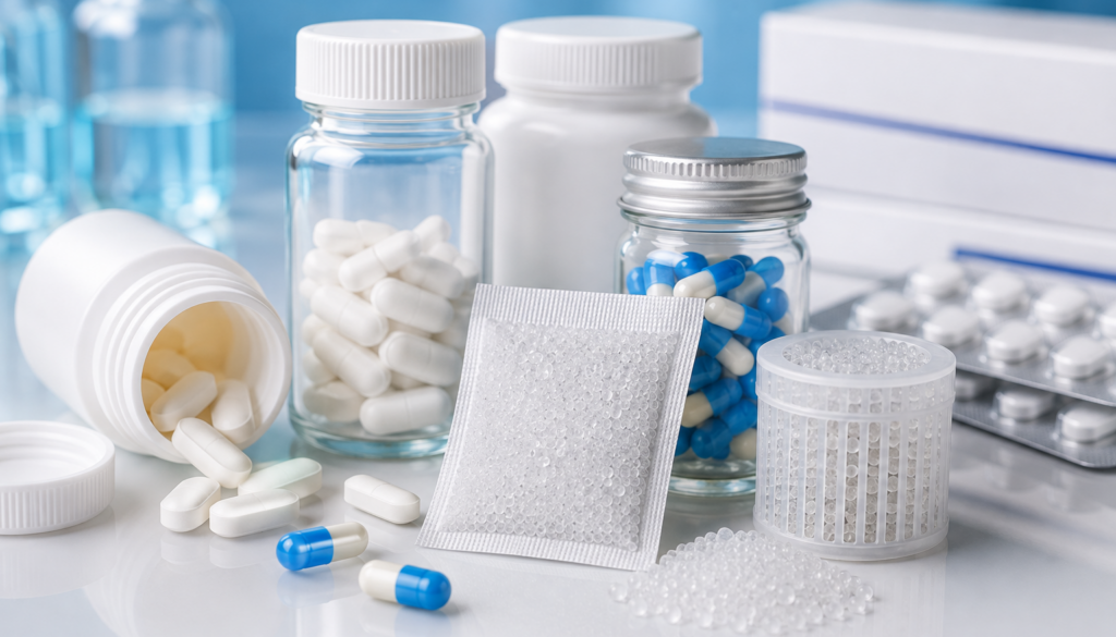 pharma grade silica gel supplier for pharmaceutical moisture protection