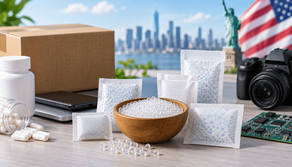 Looking for a silica gel supplier USA? Explore silica gel types, packaging, applications, quality factors, and reliable moisture-control solutions.