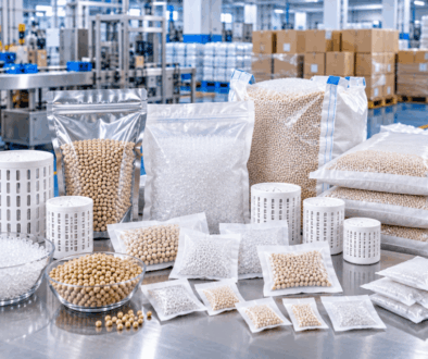 Bulk desiccant supplier India with silica gel sachets, canisters, bags and pouches for industrial moisture control